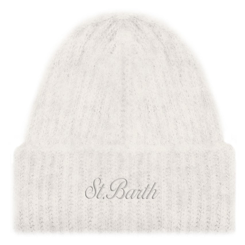 Cappello Mc2 Saint Barth Off White da Donna moss alpaca