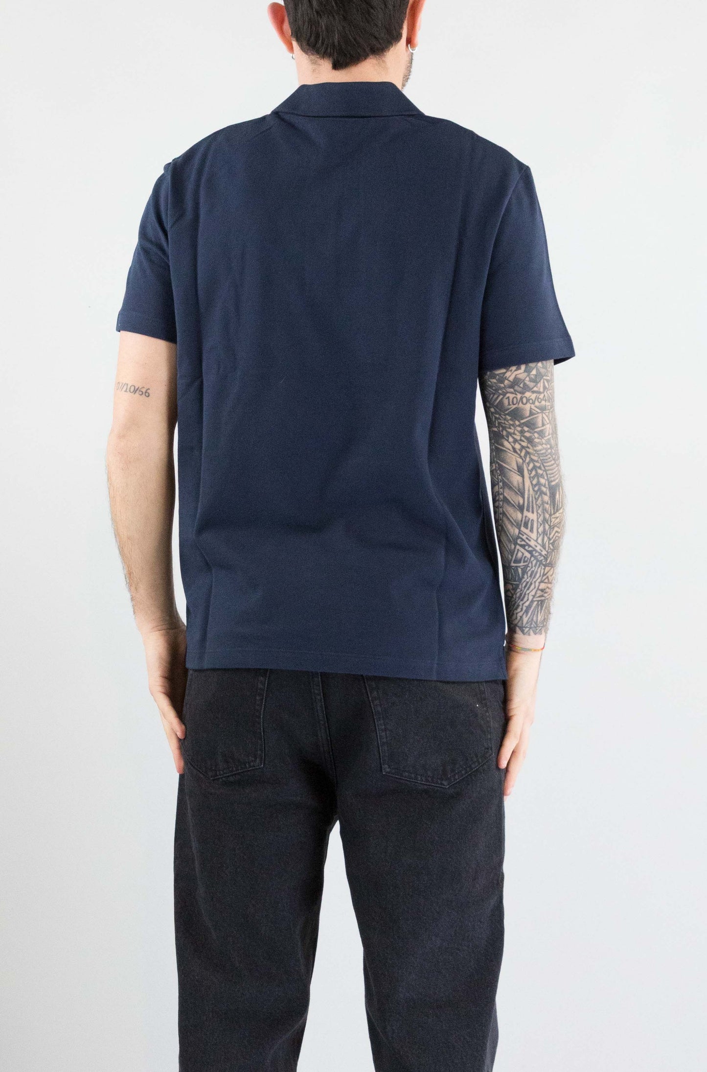 Polo Apc Dark Navy da Uomo cogwz h26342
