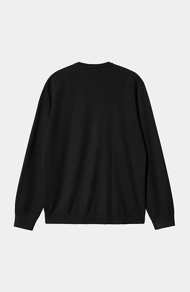 Maglia Carhartt Wip Black Wax da Uomo i030841