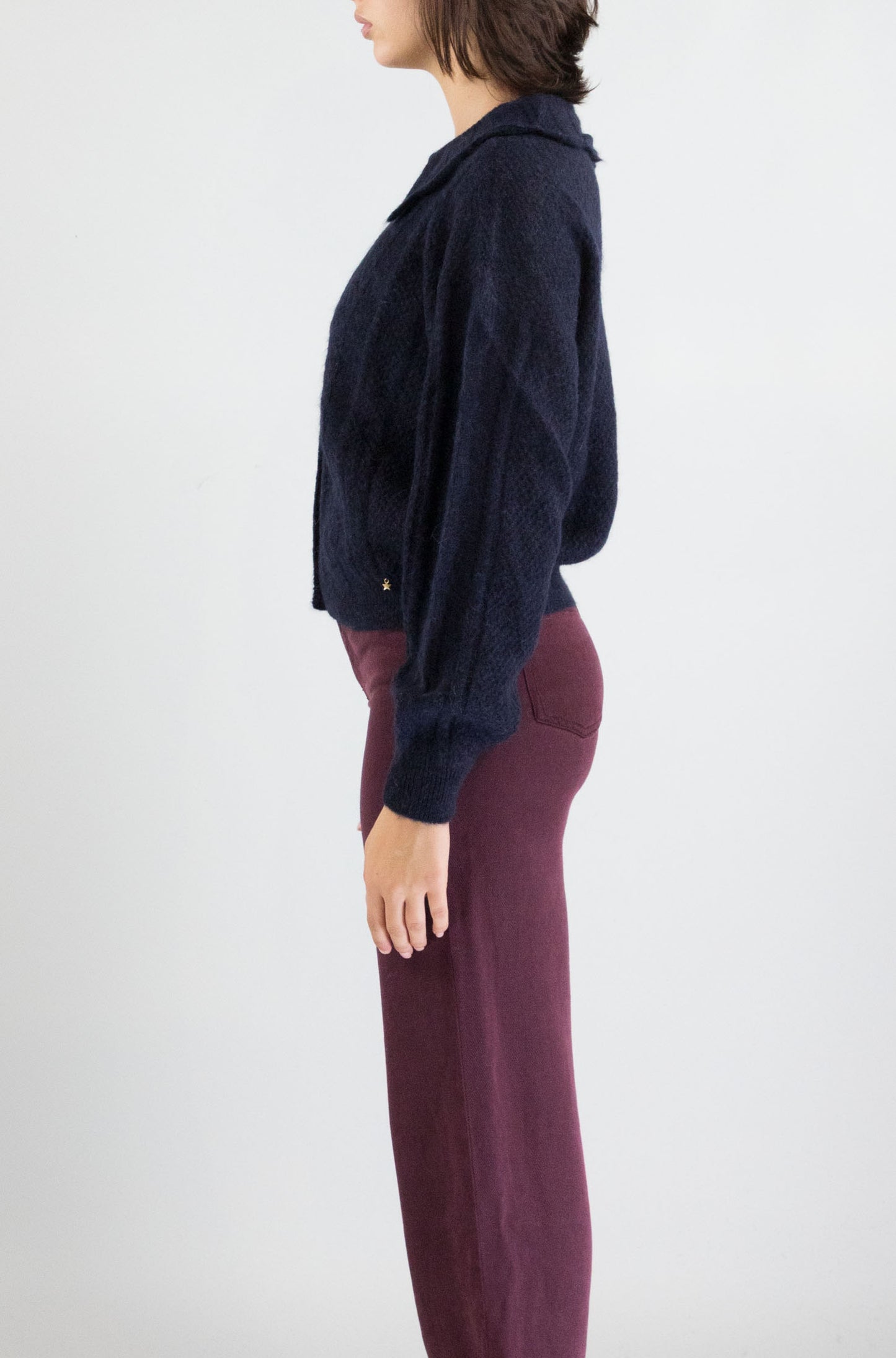 Gilet Des Petits Hauts Marine da Donna capucine