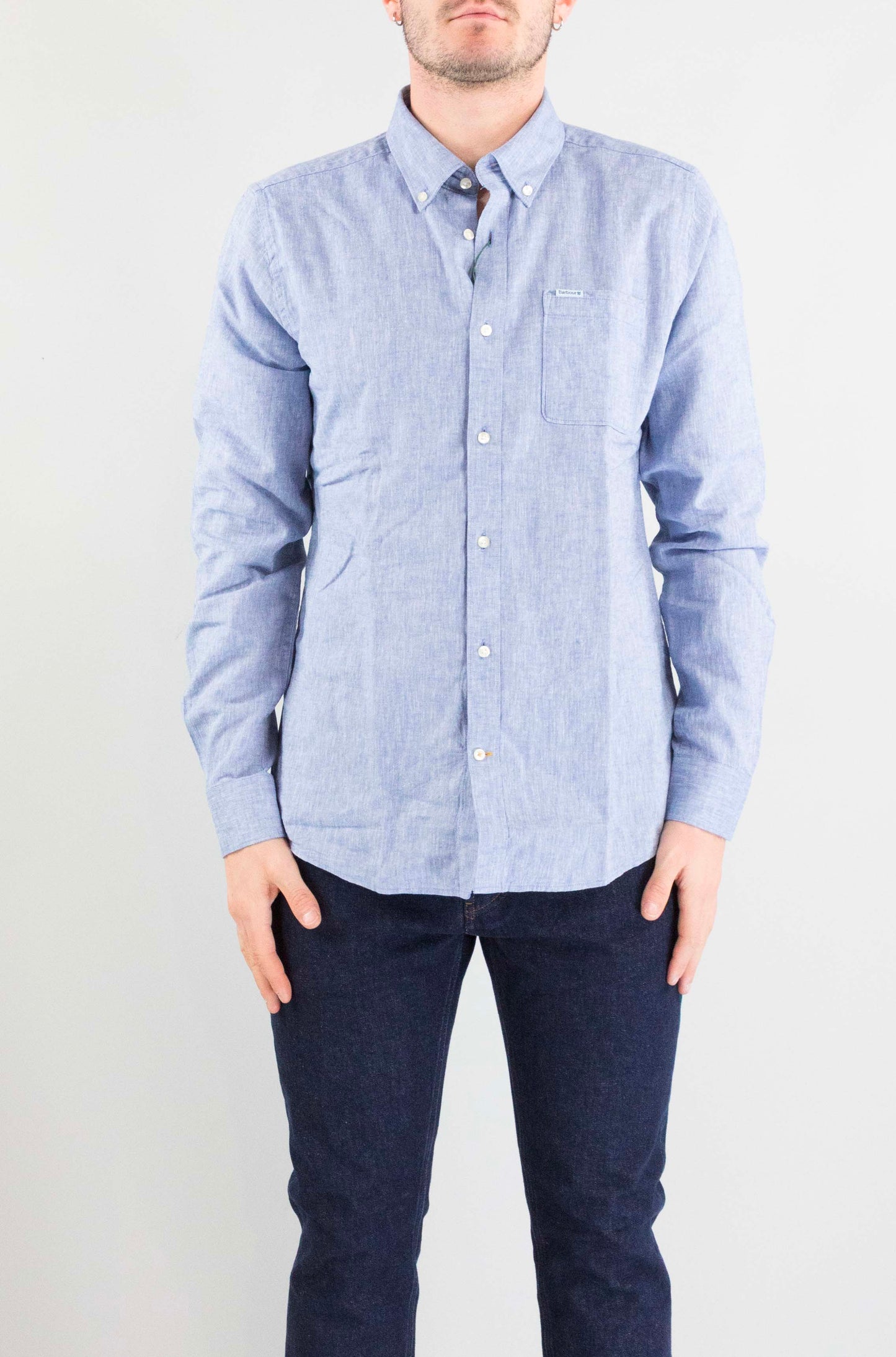 Camicia Barbour Bl33 da Uomo msh5090 nelson tailored