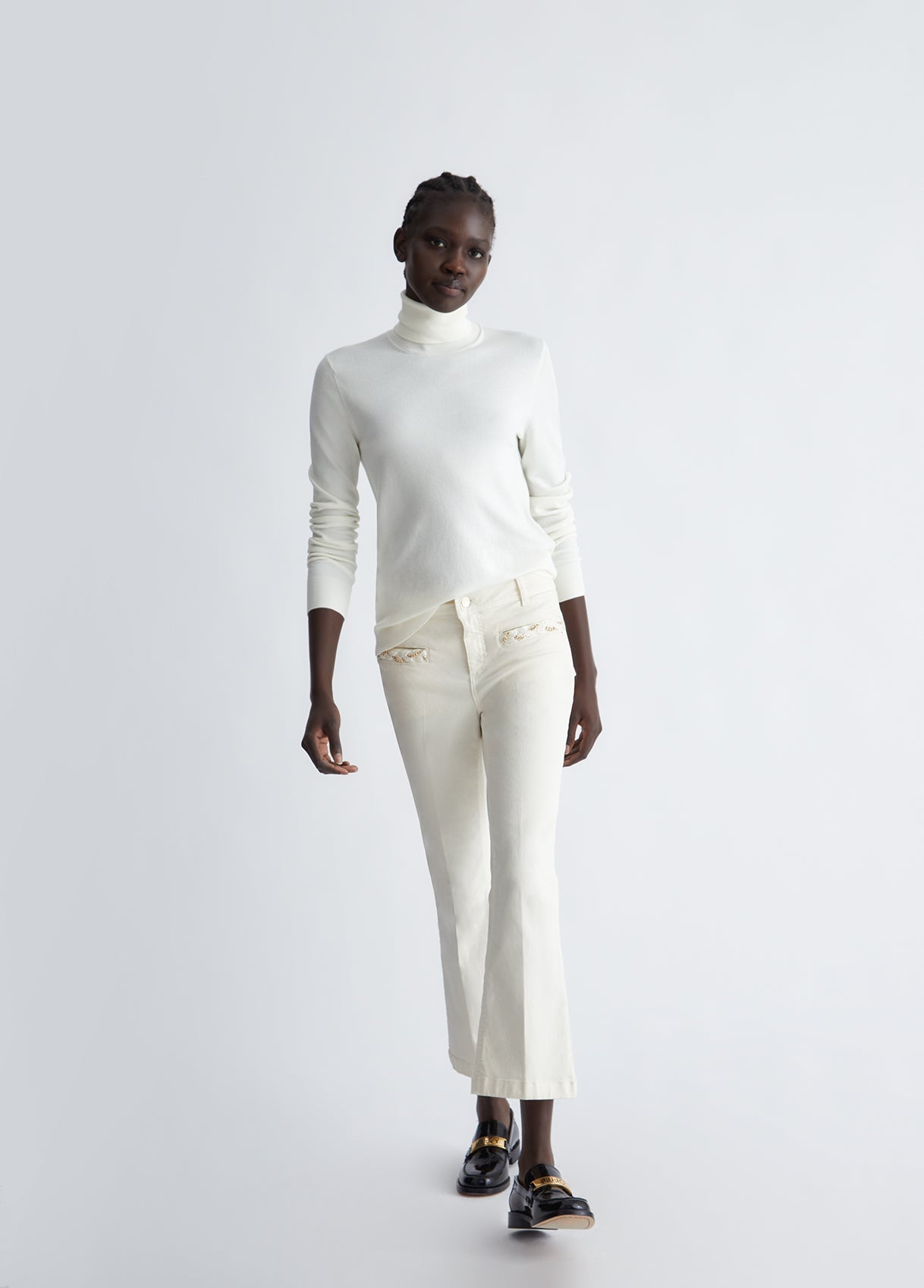 Maglia Liu Jo Bianco da Donna WF3126MA18F