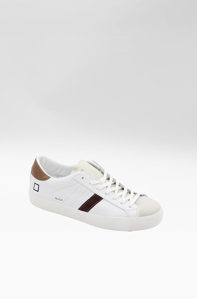 Scarpa Date White Cuoio da Uomo hill low calf