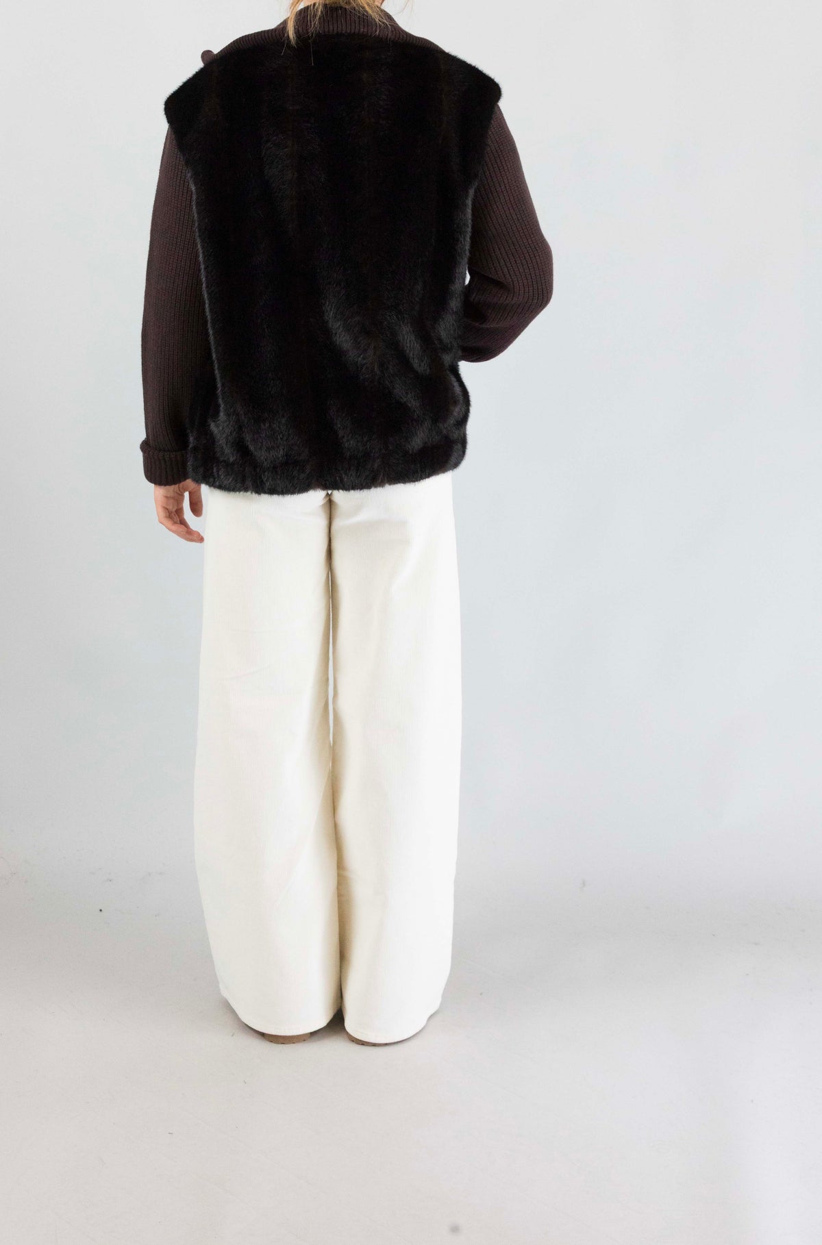 Giubbotto Mc2 Saint Barth Mink da Donna gray fur