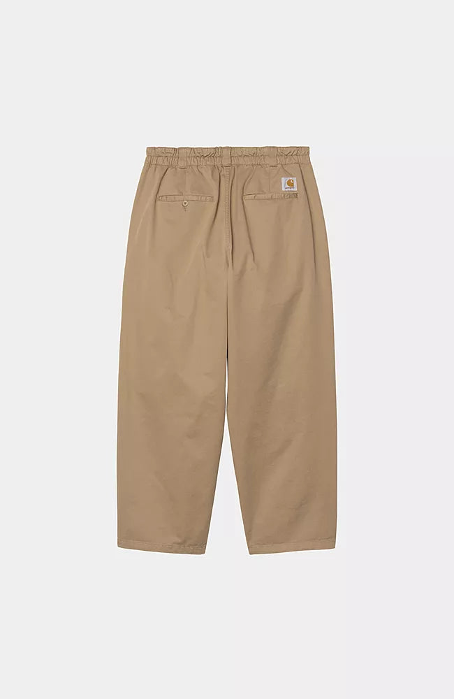 Pantalone Carhartt Wip Leather Stone Washed da Uomo i033129