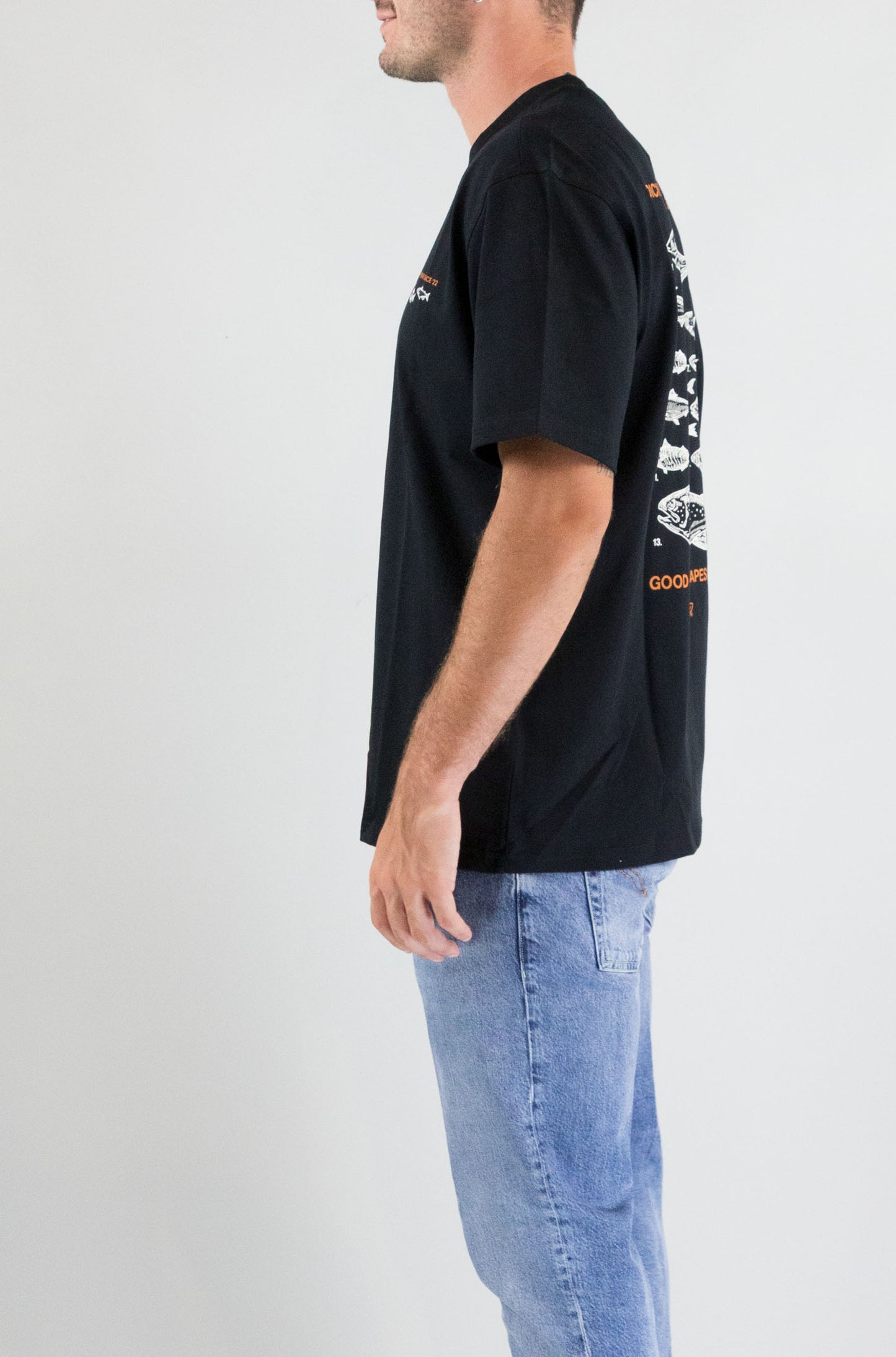 T-Shirt Dickies Nero da Uomo dk0a87qgblk