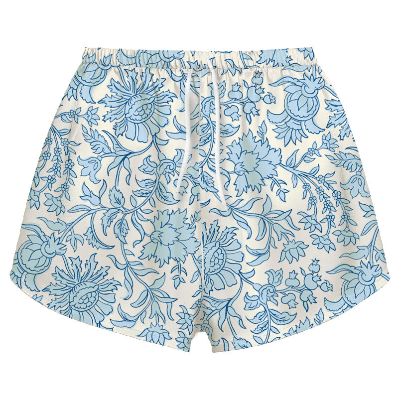 Pantalone Mc2 Saint Barth Silk Habotai Batik Foulard da Donna kammy