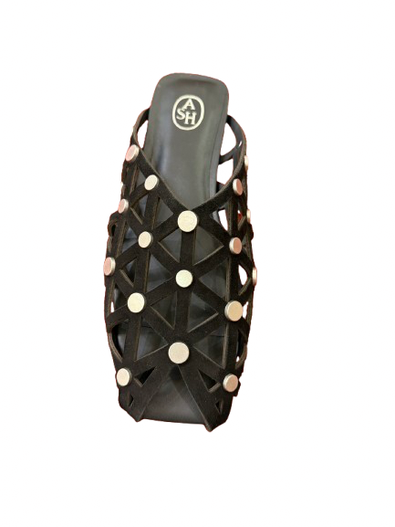Scarpa Ash Black Antic Silver da Donna bone01