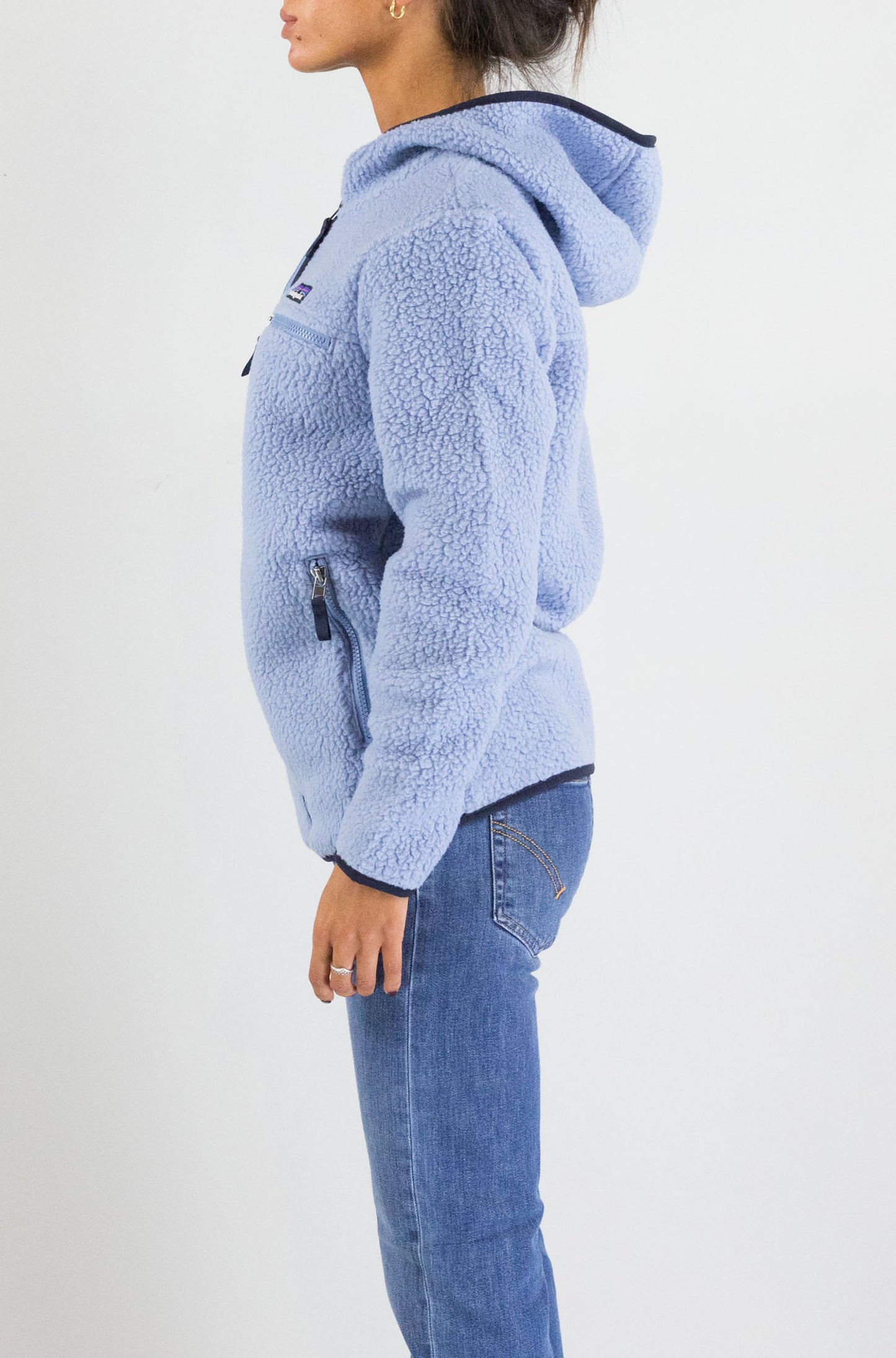 Felpa Patagonia Bnlb da Donna 22806 retro pile hoody