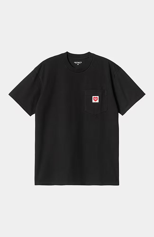 T-Shirt Carhartt Wip Black Red da Uomo i032128