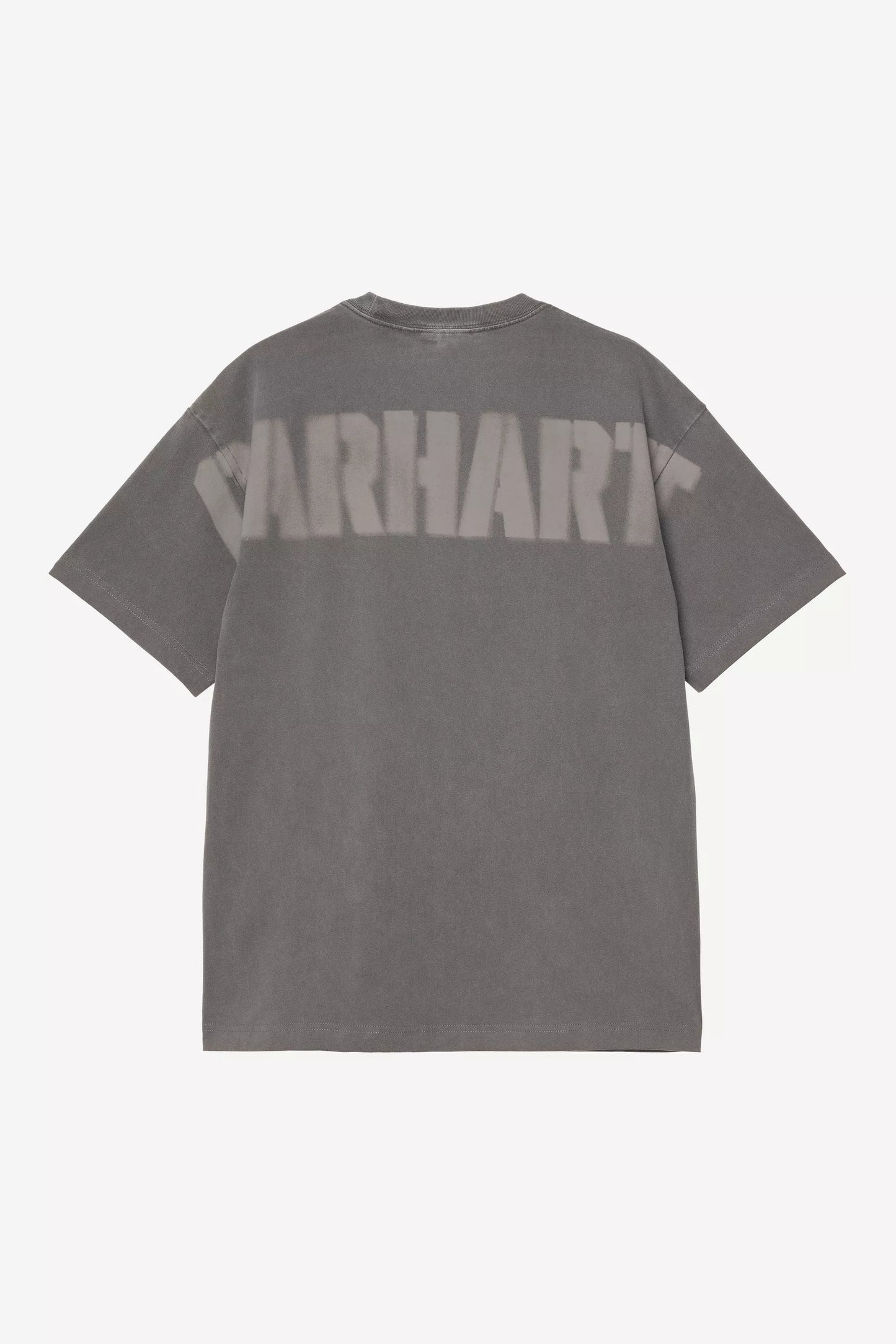 T-Shirt Carhartt Wip Black Garment Dyed da Uomo i035448