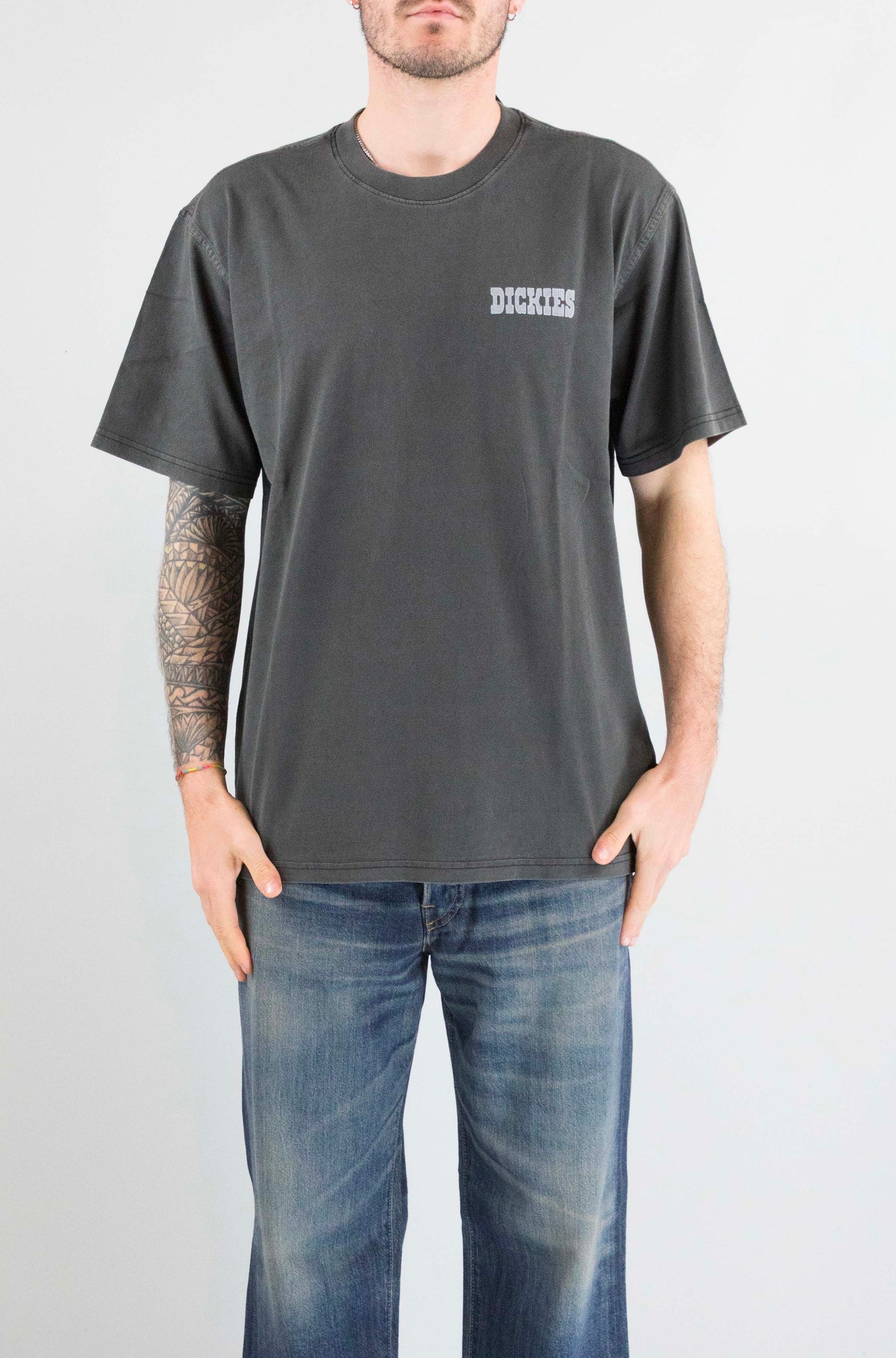 T-Shirt Dickies Black da Uomo dk0a883bblk