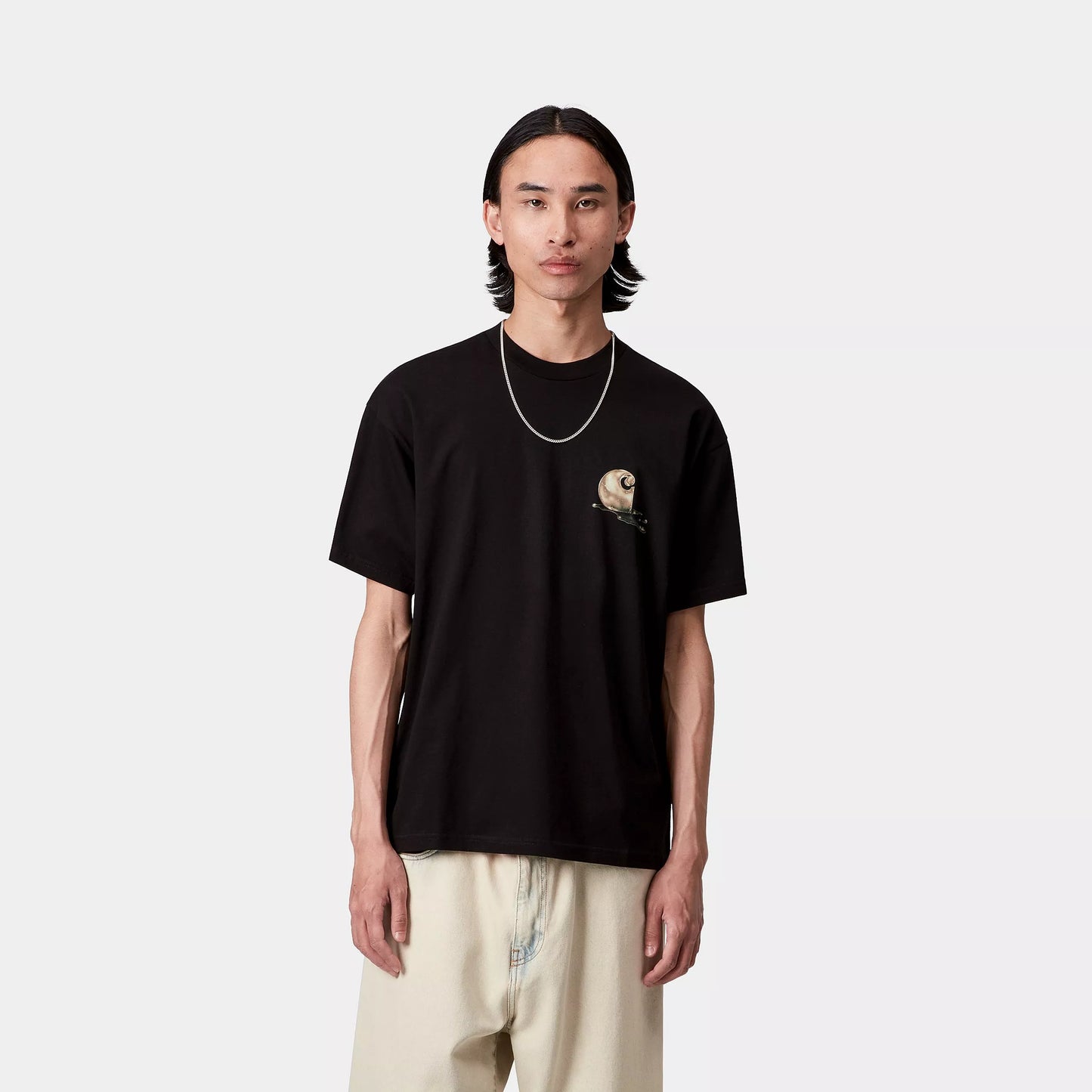 T-Shirt Carhartt Wip Black da Uomo i035208