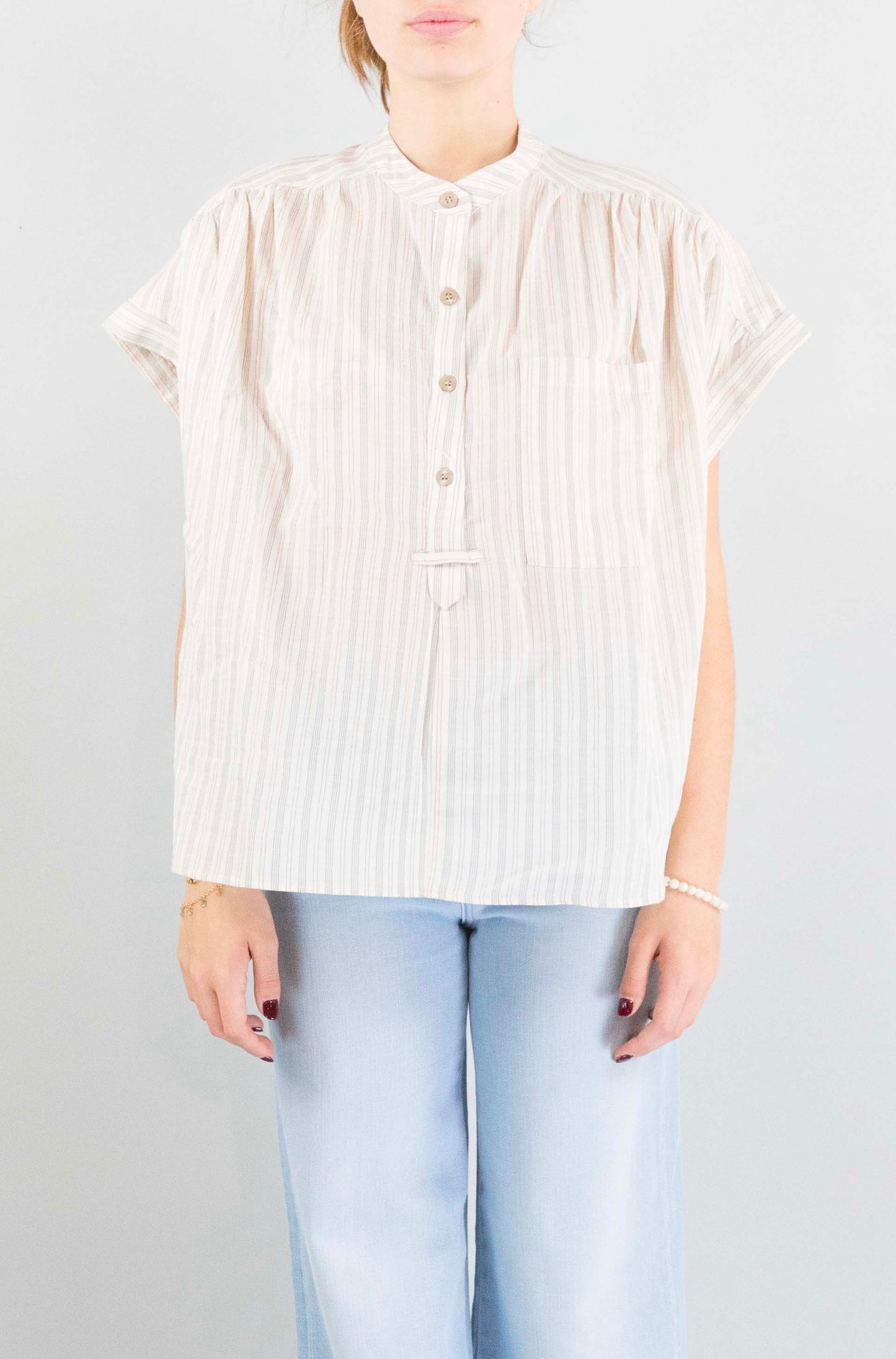 Camicia Louizon Ecru Bronze da Donna algo