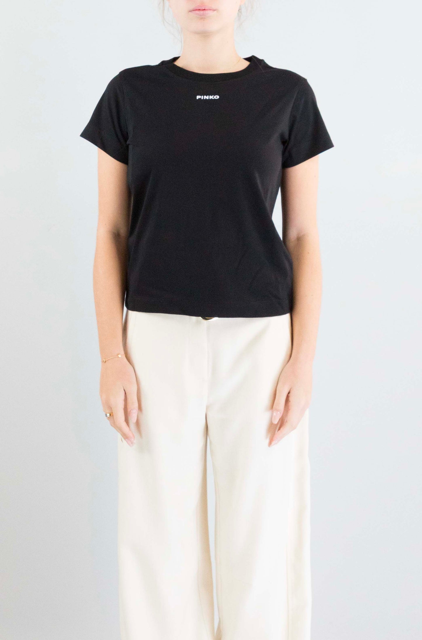 T-Shirt Pinko Black da Donna basico