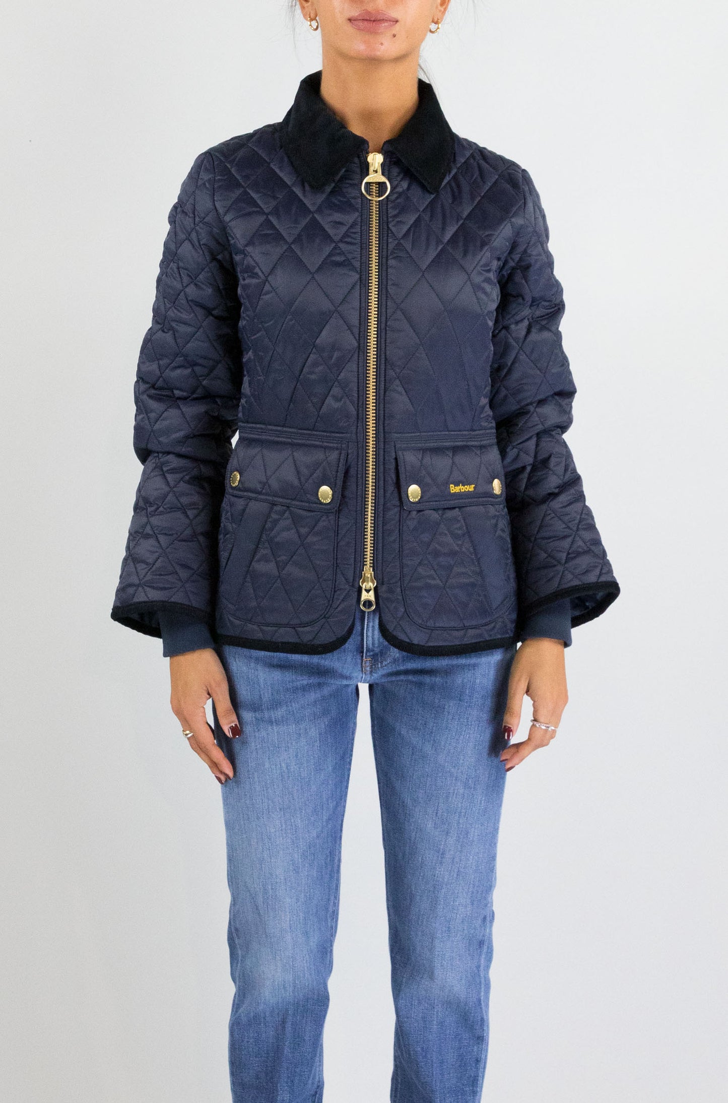 Giubbotto Barbour Ny71 da Donna lqu1765 fitted beadnell quilt