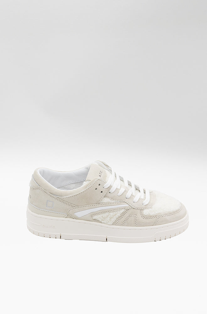 Scarpa Date White da Donna torneo teddy