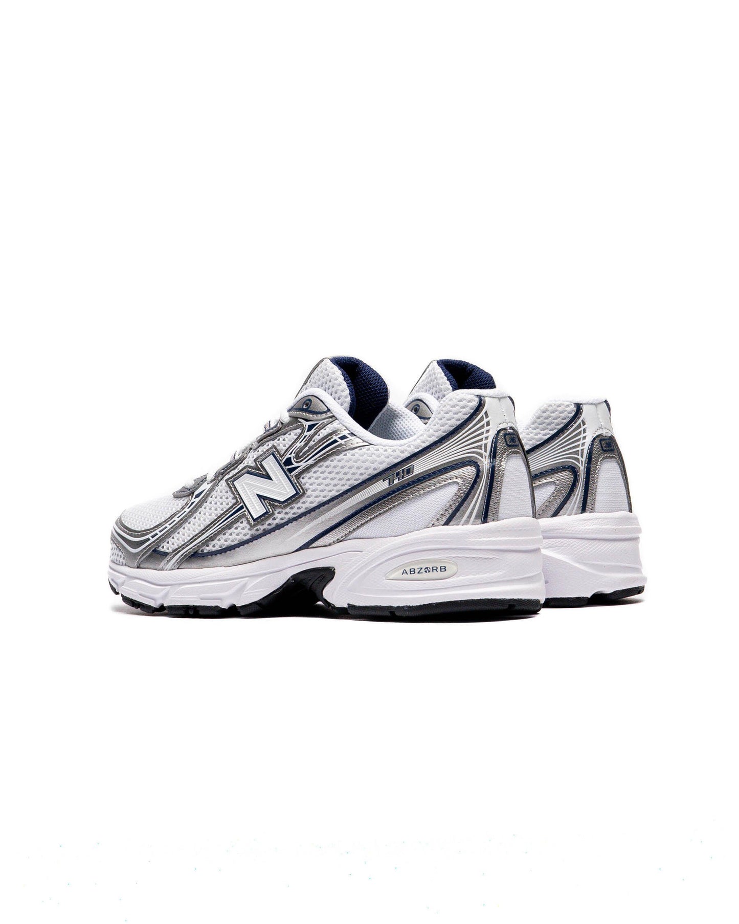 Scarpa New Balance White Silver Navy da Uomo u740wn2