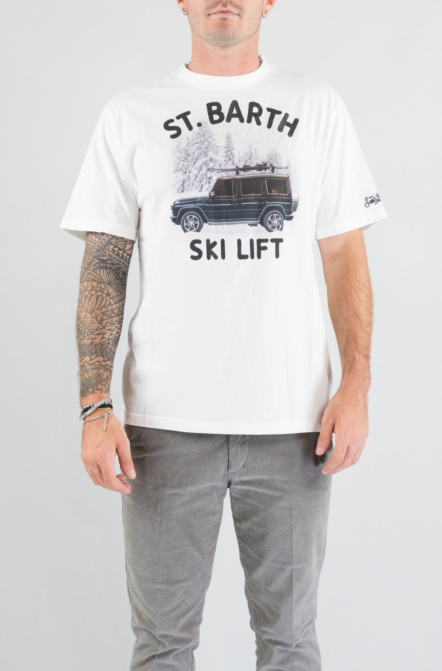 T-Shirt Mc2 Saint Barth 00880i da Uomo arnott warm