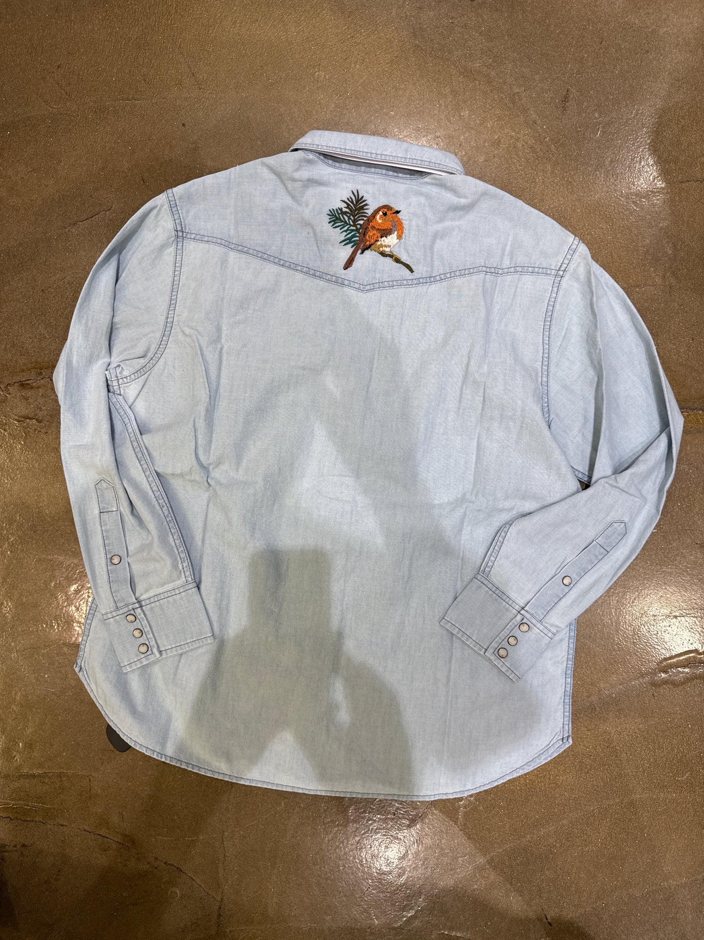 Camicia Filson 3119 light denim da Donna fwcam0010 ut2818