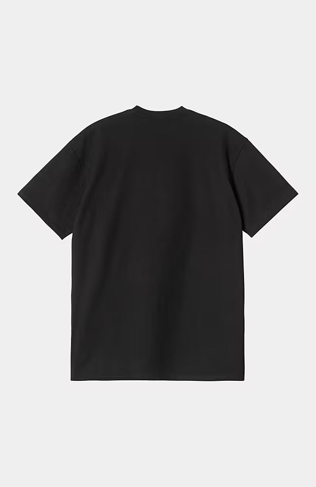 T-Shirt Carhartt Wip Black Red da Uomo i032128