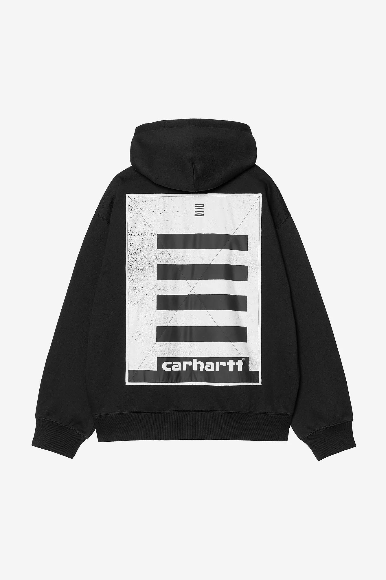Felpa Carhartt Wip Black da Uomo i036013 hooded archive lines