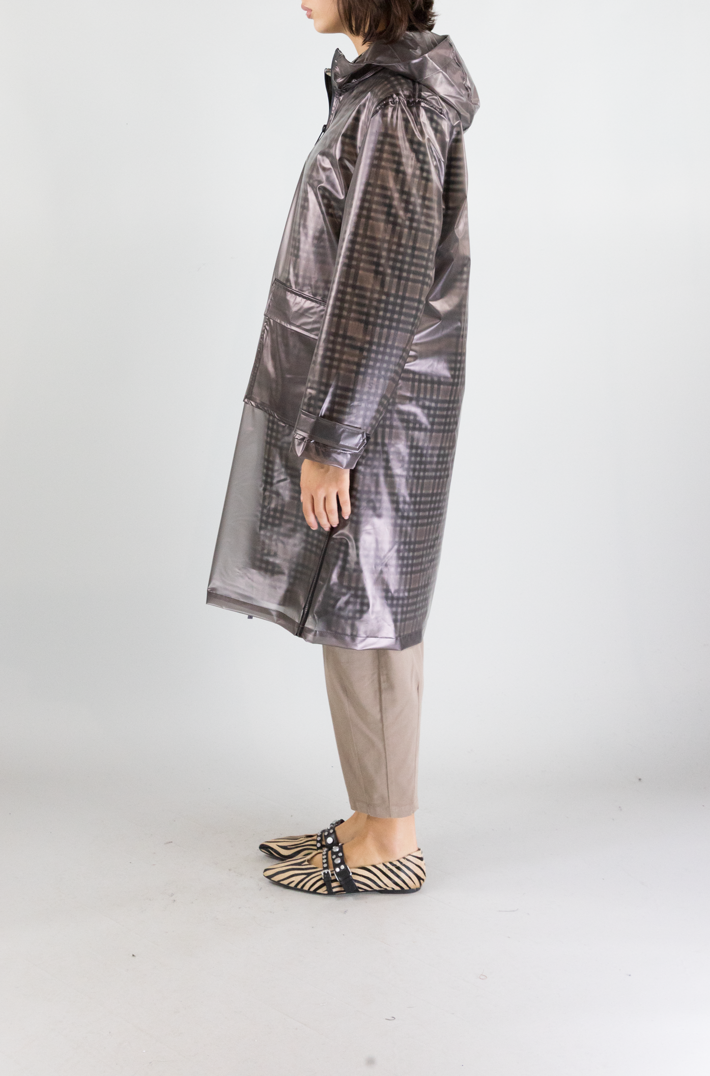 Cappotto Vicolo Greige da Donna tf0020