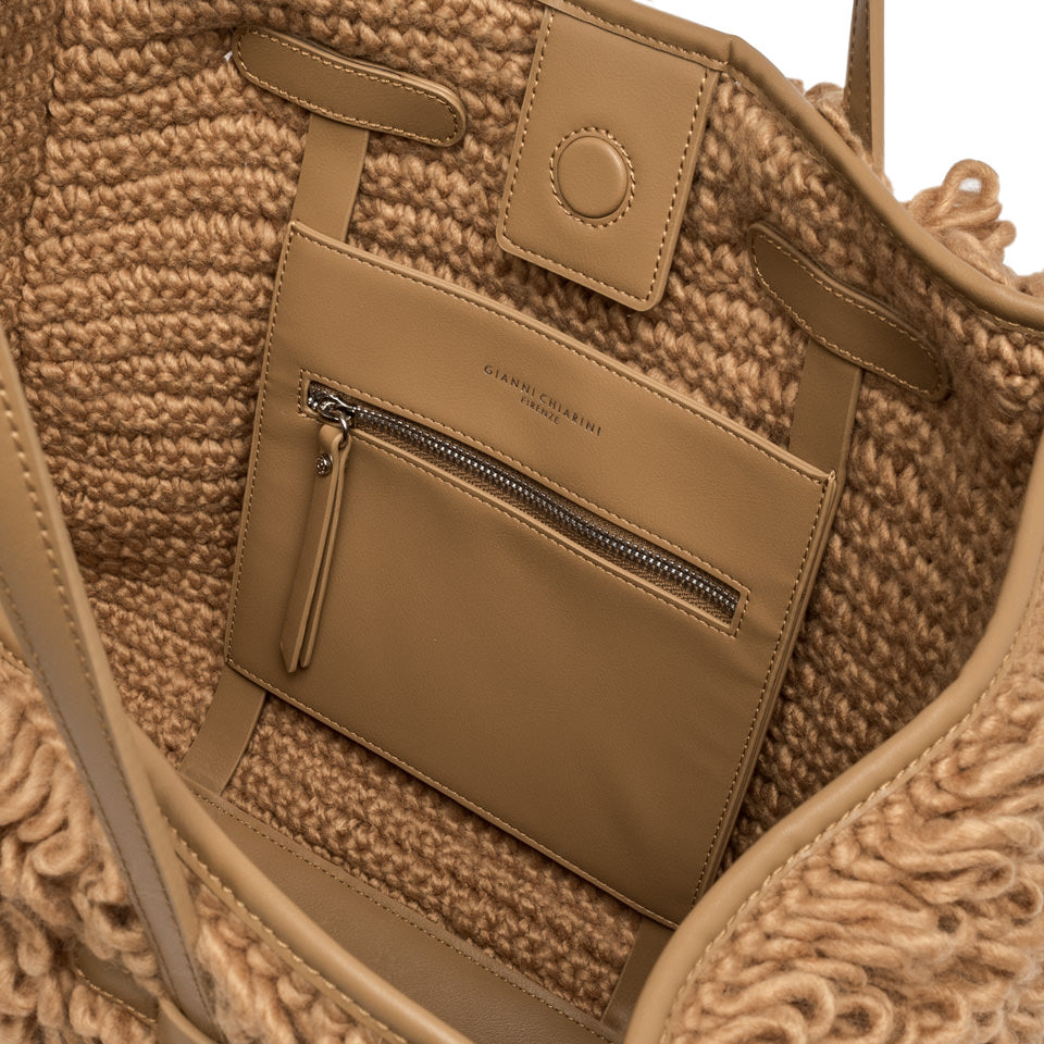 Borsa Gianni Chiarini Cammello da Donna bs10680 crazy