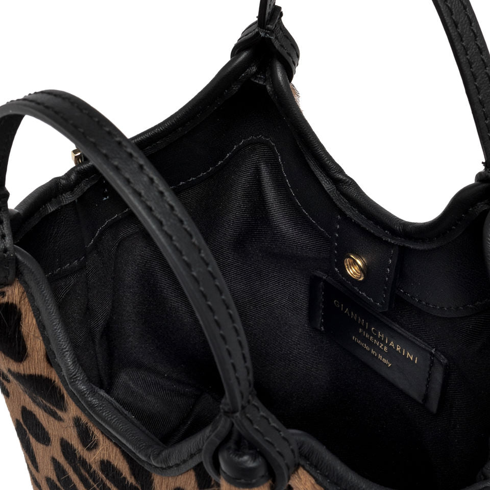 Borsa Gianni Chiarini Leo Nero da Donna bs11108 cav-pl