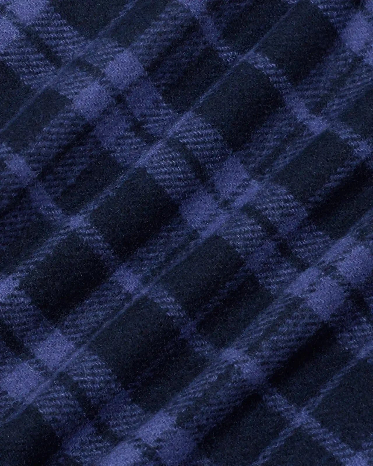 Giubbotto Drole De Monsieur Navy da Uomo check flannel whit slogan
