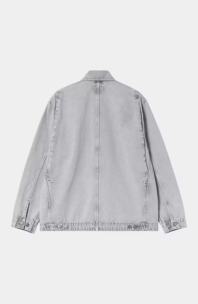 Giubbotto Carhartt Wip Black Chalk Wash da Uomo i035817