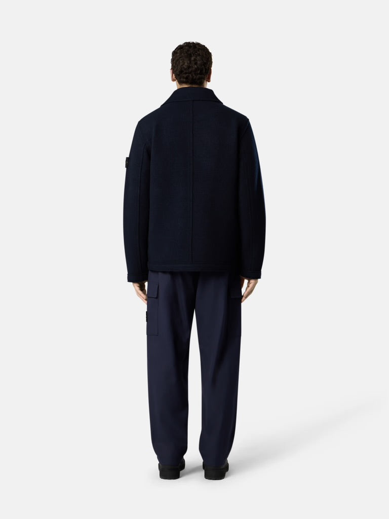 Giubbotto Stone Island V0020 da Uomo 5100059 felted rws wool