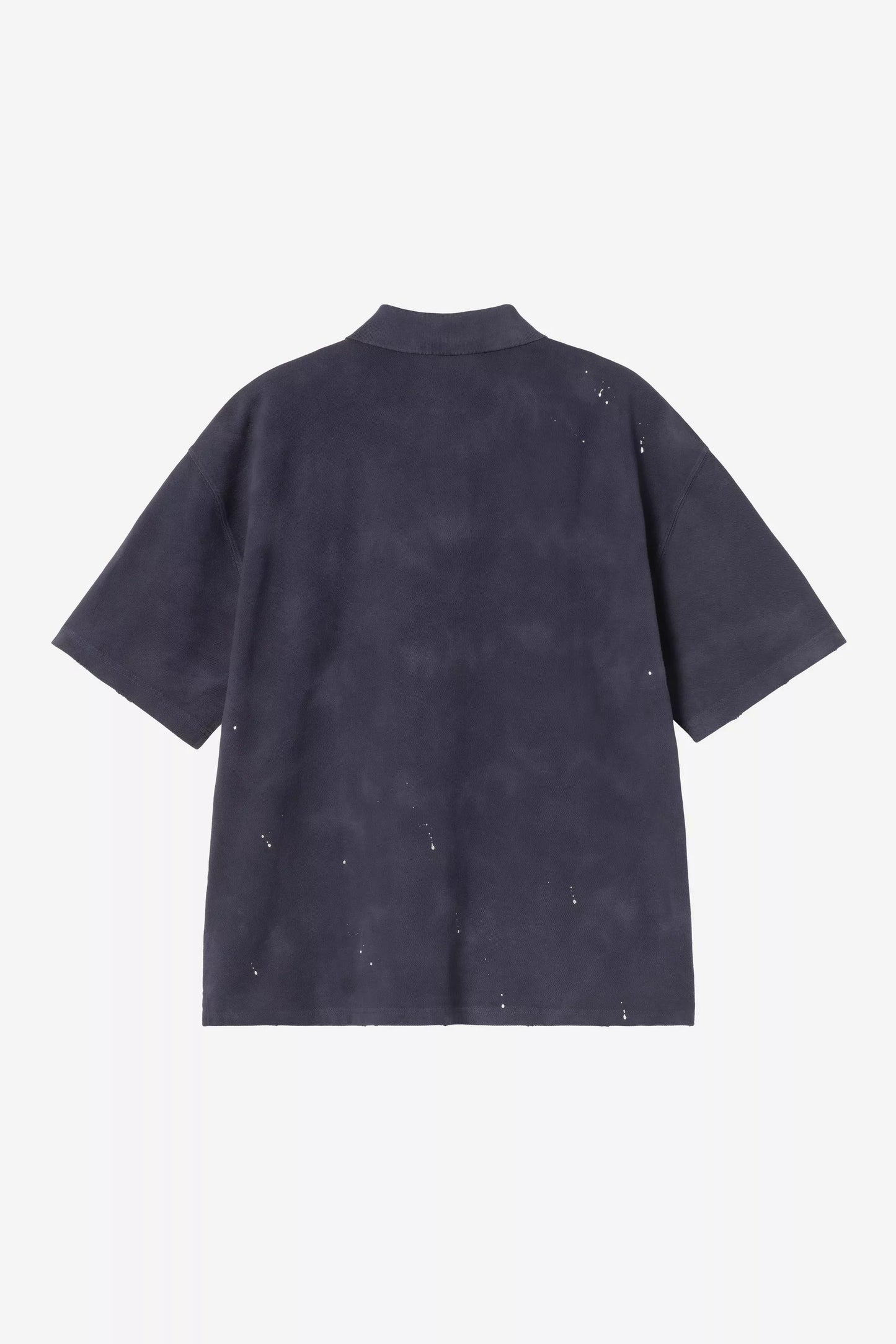 Polo Carhartt Wip Dark Navy Destroy Wash da Uomo i036856 painter