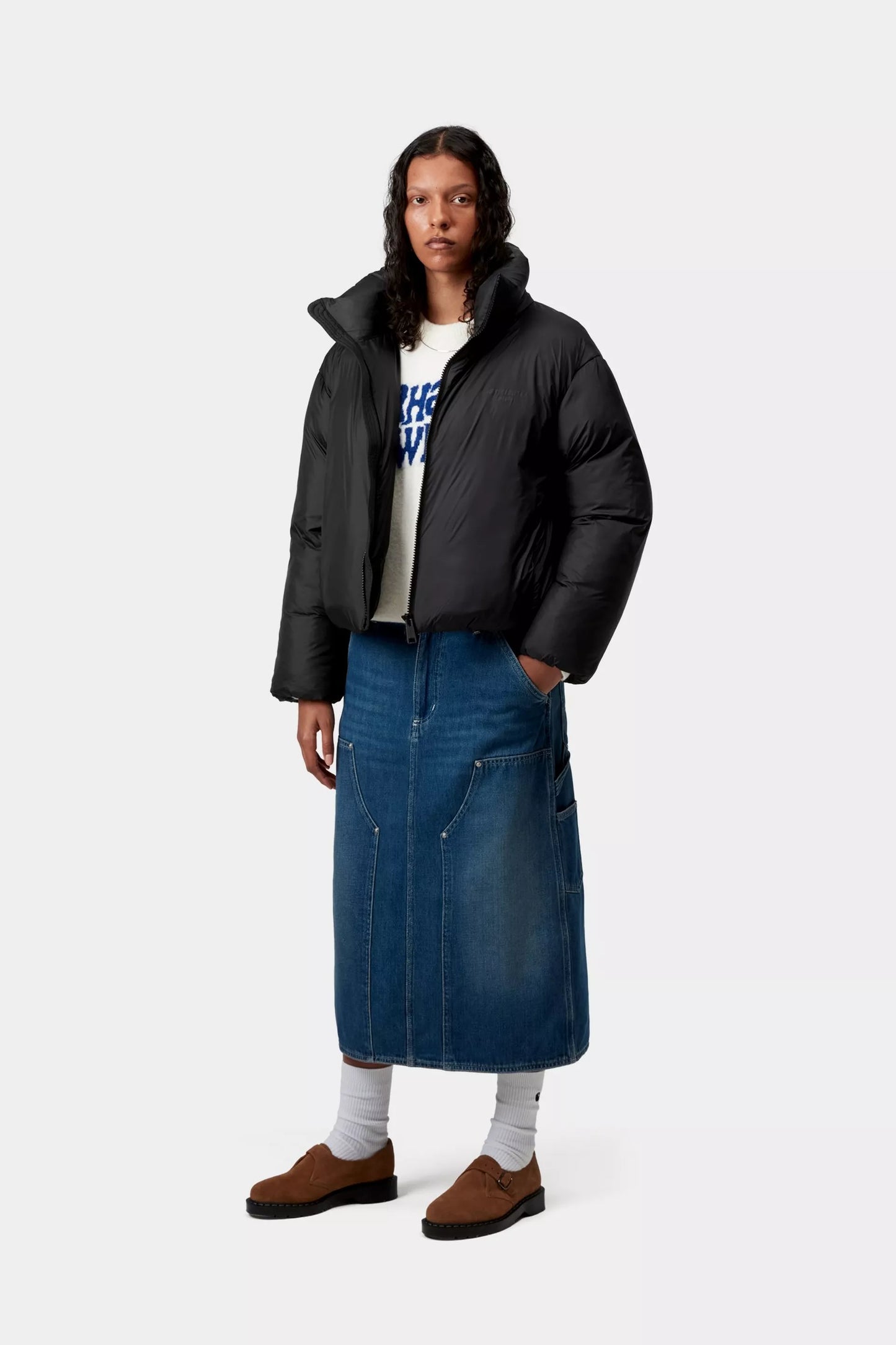 Giubbotto Carhartt Wip Black da Donna i035377 demi