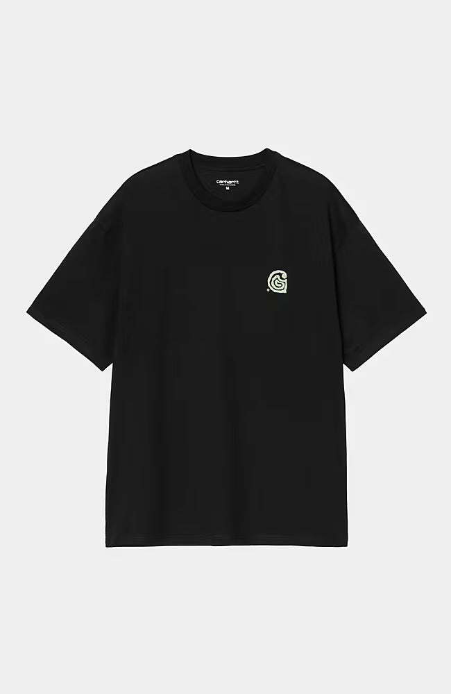 T-Shirt Carhartt Wip Black da Uomo i035194