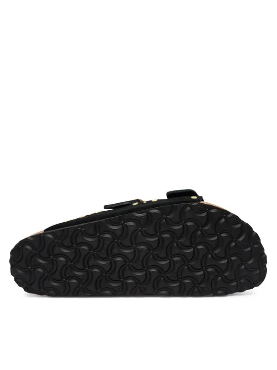 Scarpa Birkenstock Black da Donna 1030348 arizona rivet suede calz. S
