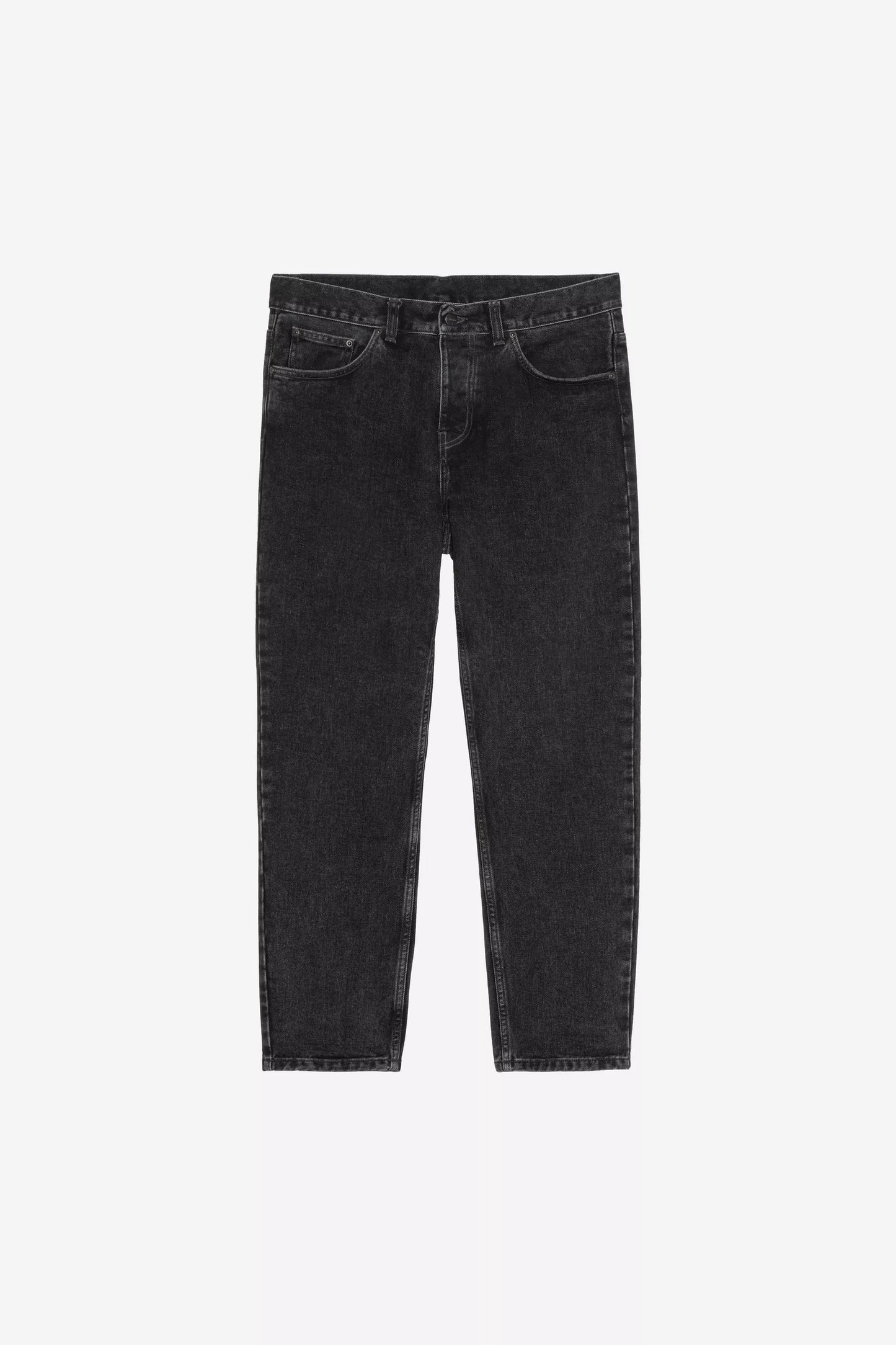 Jeans Carhartt Wip Black Stone Washed da Uomo i029208 newel