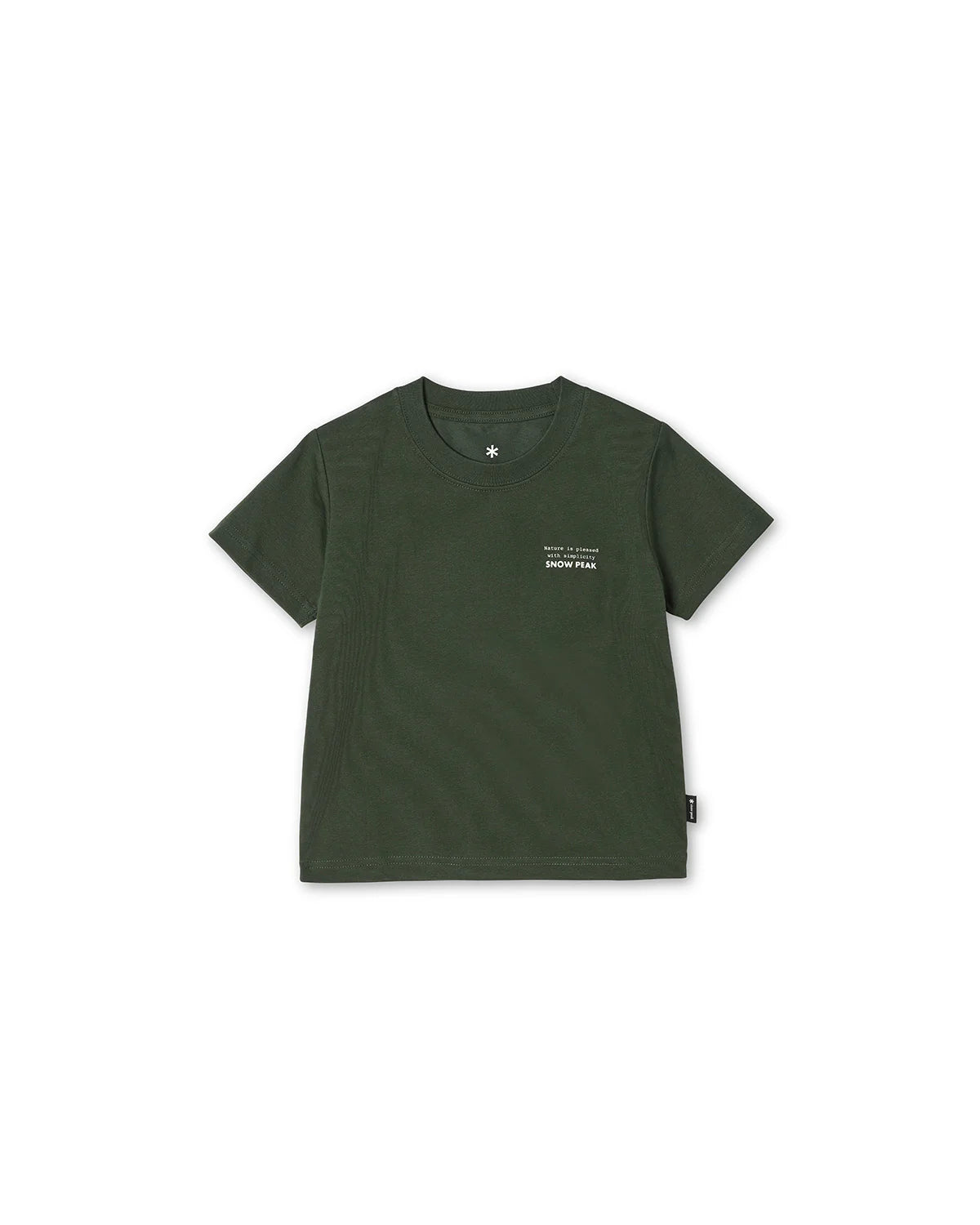 T-Shirt Snow Peak Dark Green da Uomo elemental balance