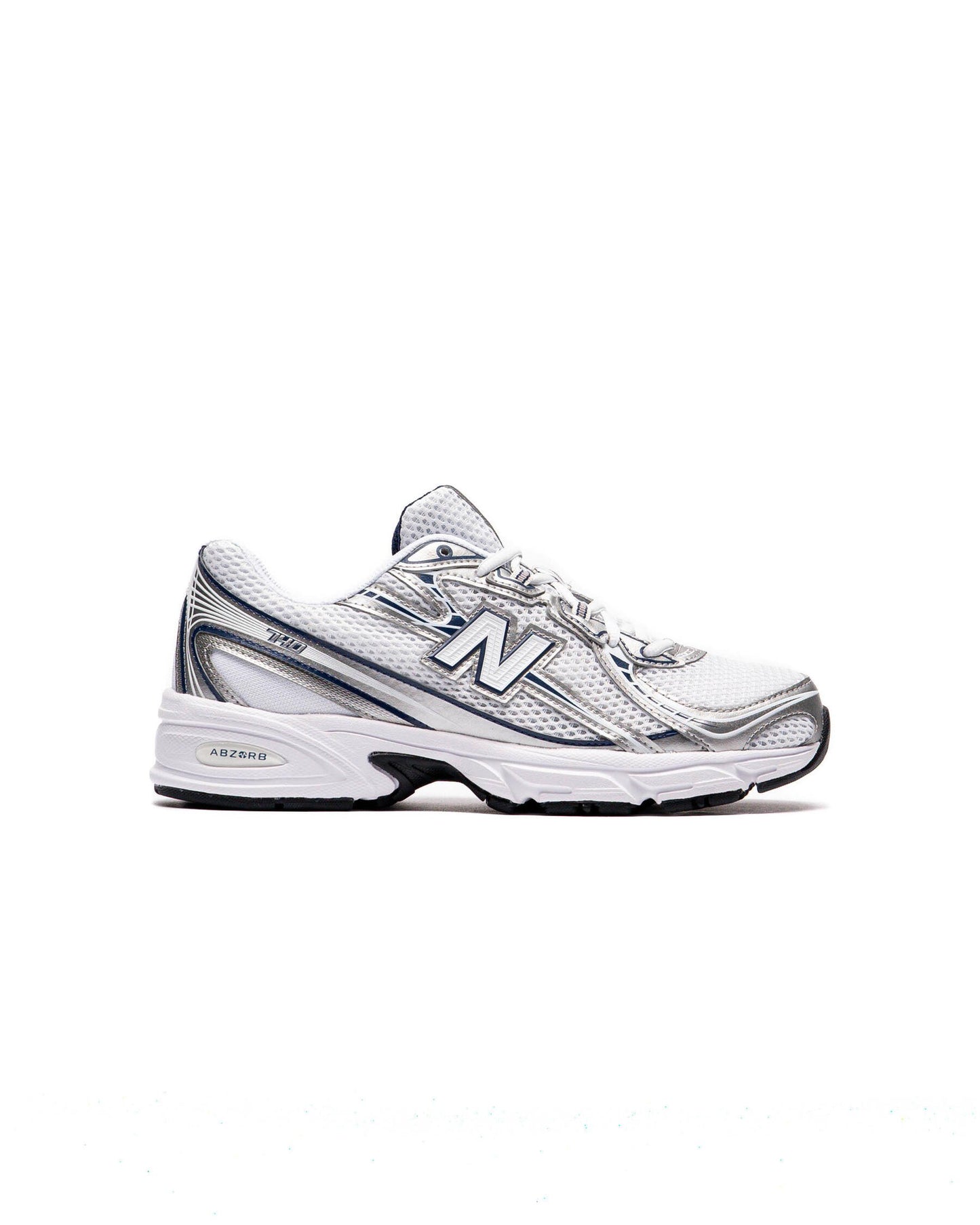 Scarpa New Balance White Silver Navy da Uomo u740wn2