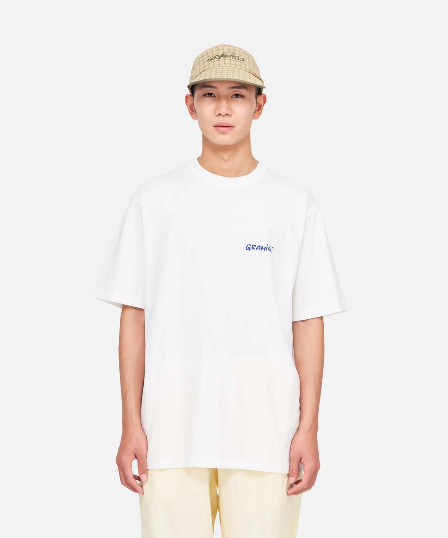 T-Shirt Gramicci White da Uomo g5su t162 snail tee
