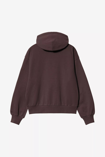 Felpa Carhartt Wip Palisander Silver da Donna i032644 hooded casey