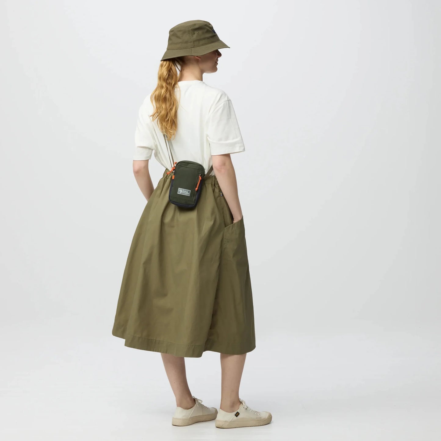 Zaino Fjallraven 662 Deep Forest da Donna vardag pocket small 23200333