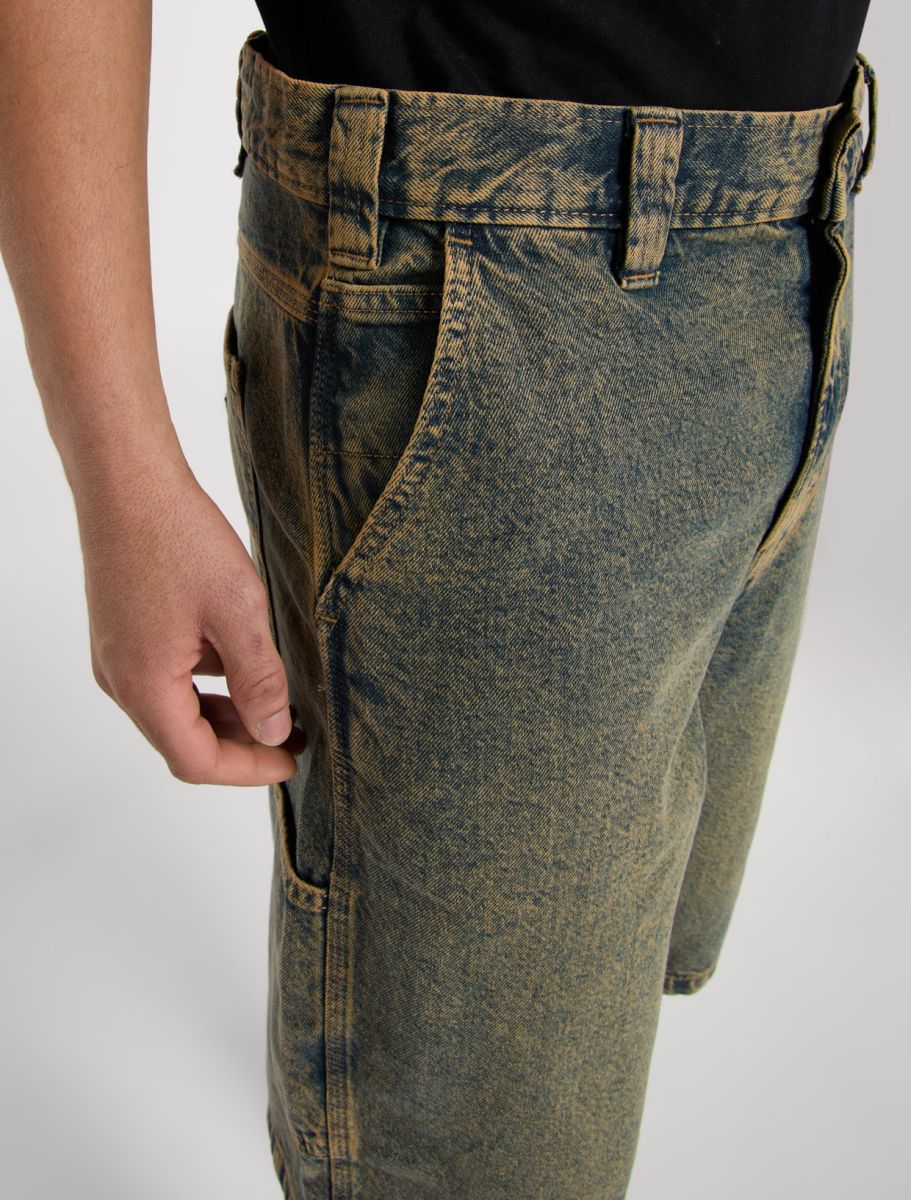 Pantalone Dickies Yellow da Uomo madison denim short