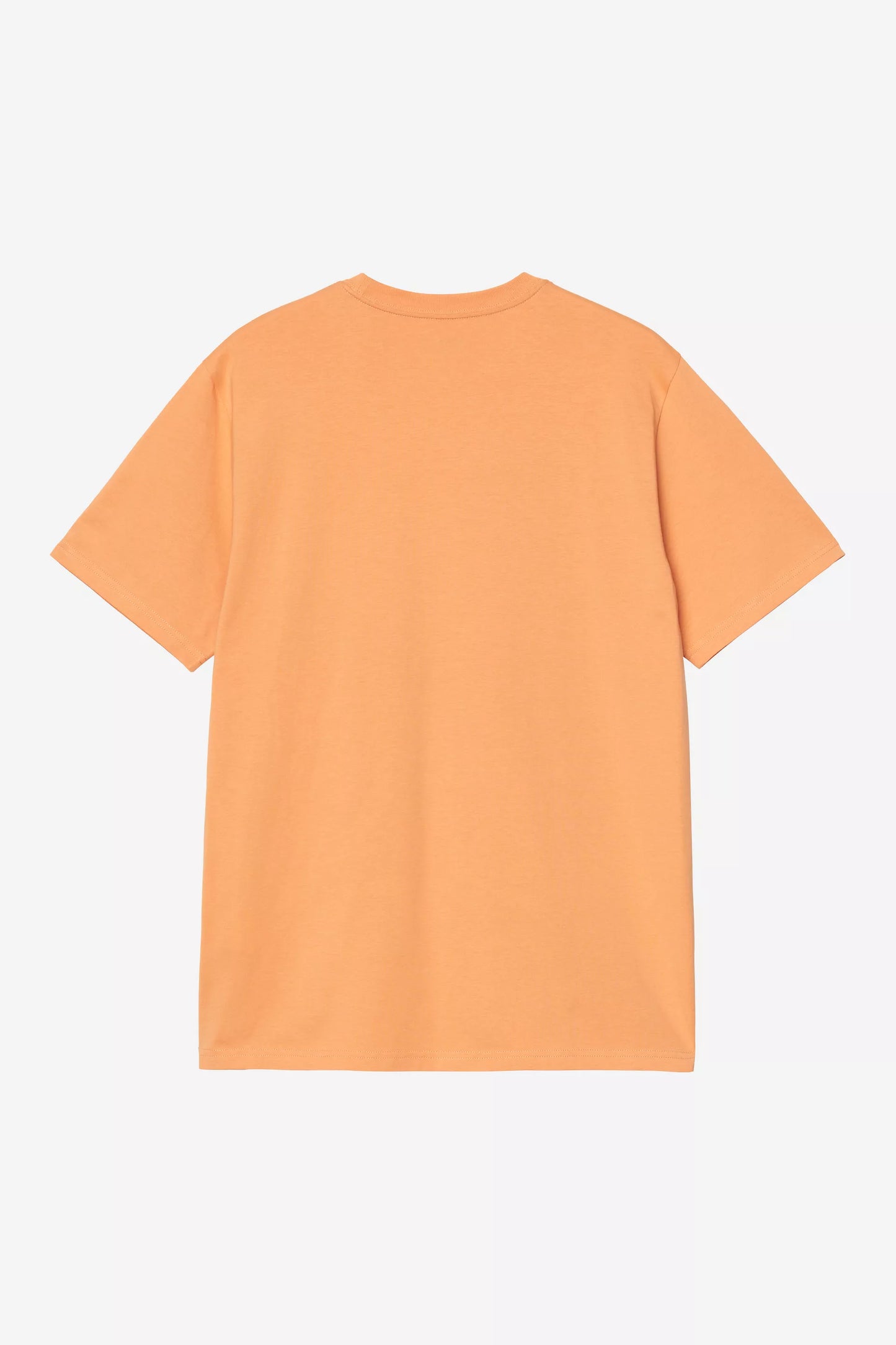 T-Shirt Carhartt Wip Gentle Orange da Uomo i030434 pocket