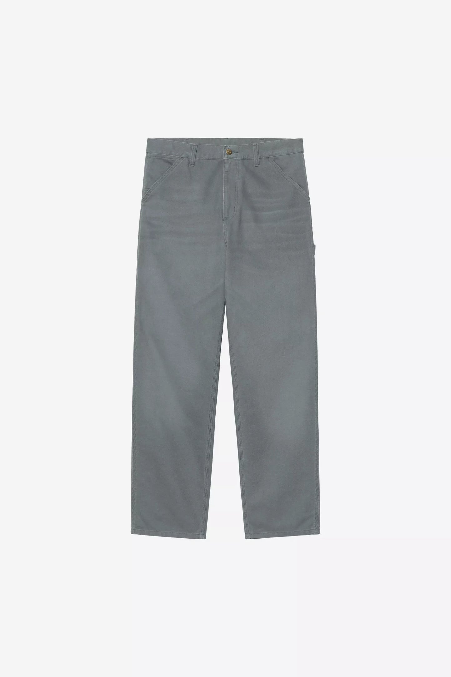 Pantalone Carhartt Wip Cozy Blue da Uomo i034798 single knee