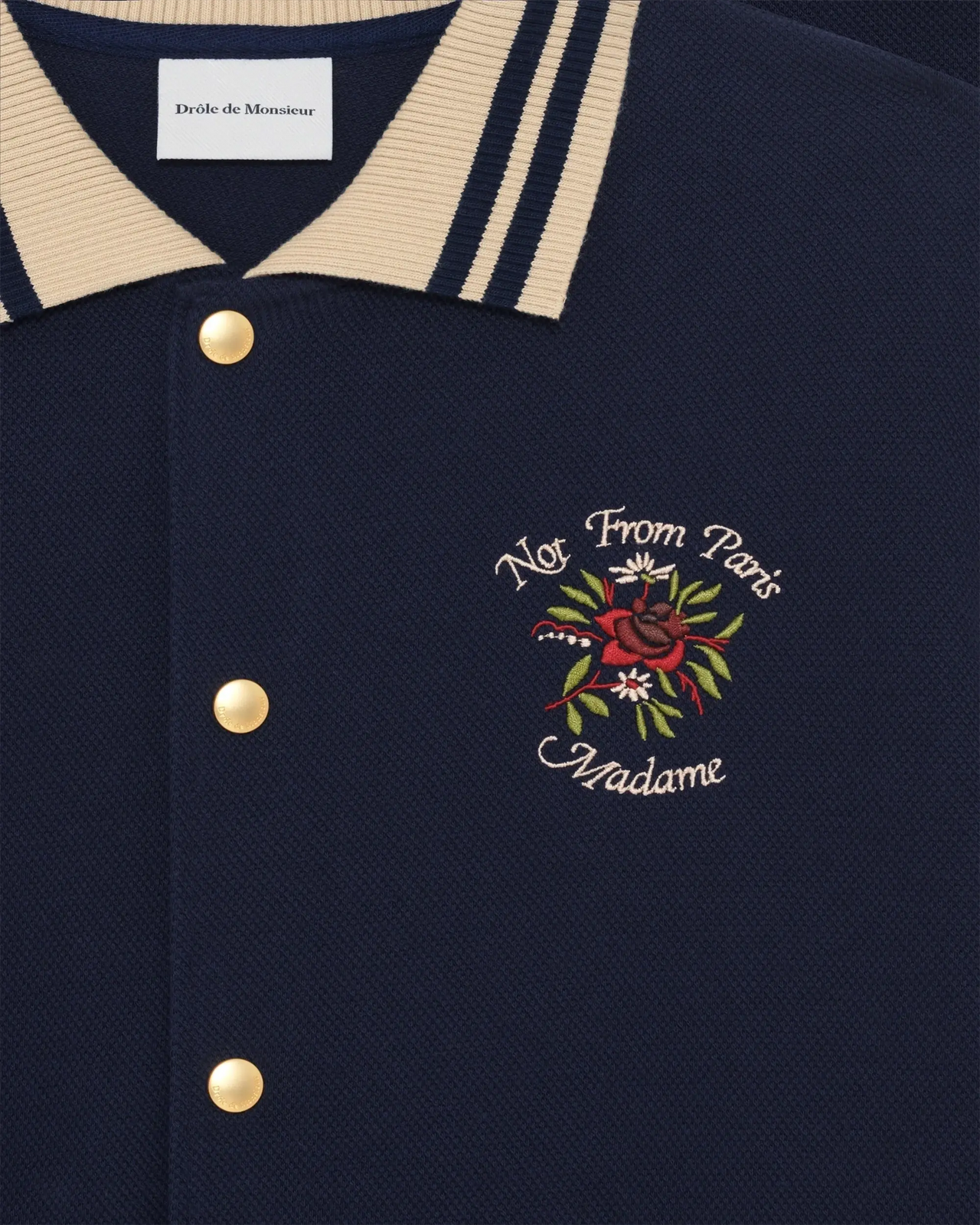 Camicia Drole De Monsieur Navy da Uomo sh247 co264 ny