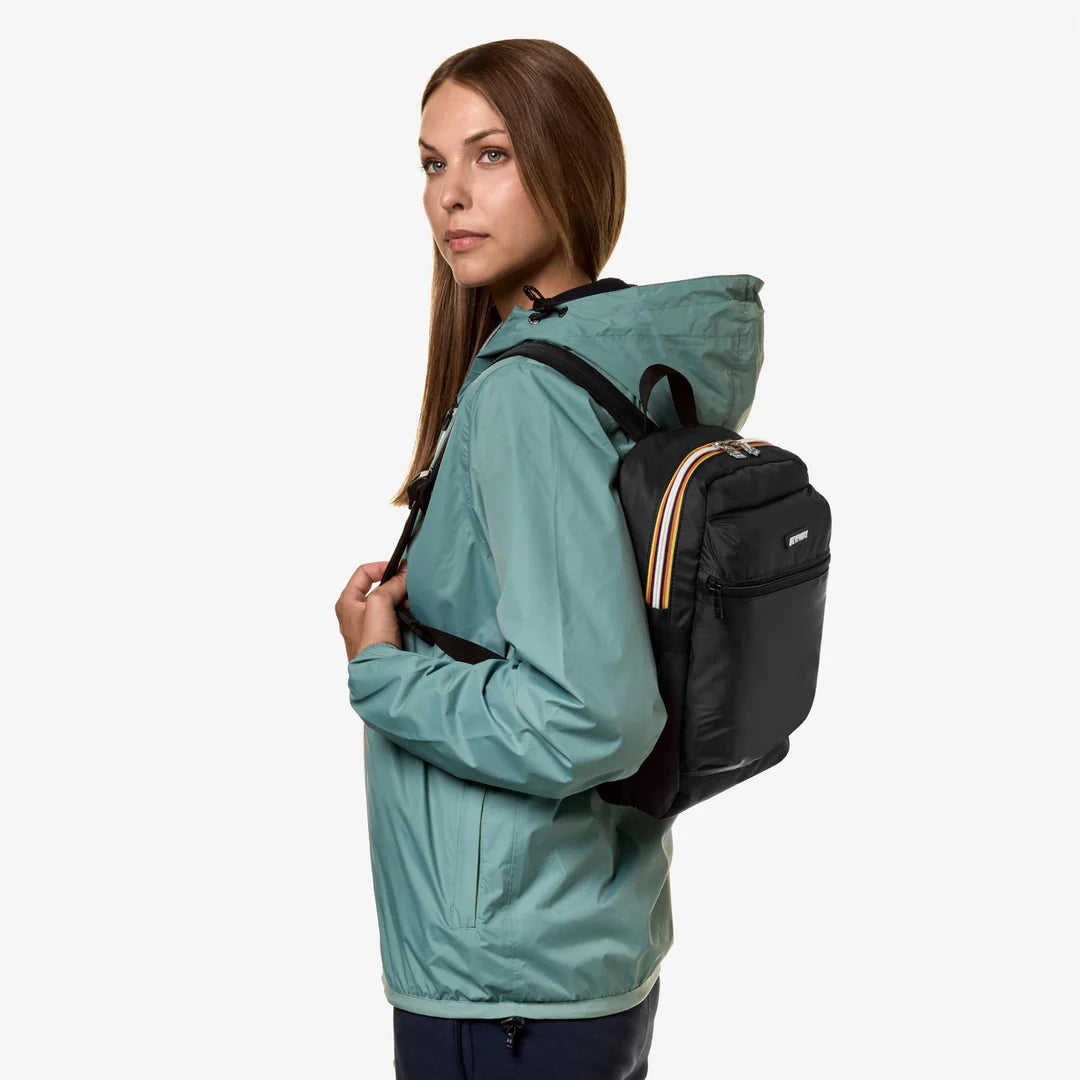 Zaino Kway Nero da Uomo k2116r laon