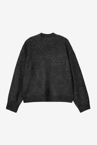 Felpa Carhartt Wip Tangled Black da Donna i037179 curtis