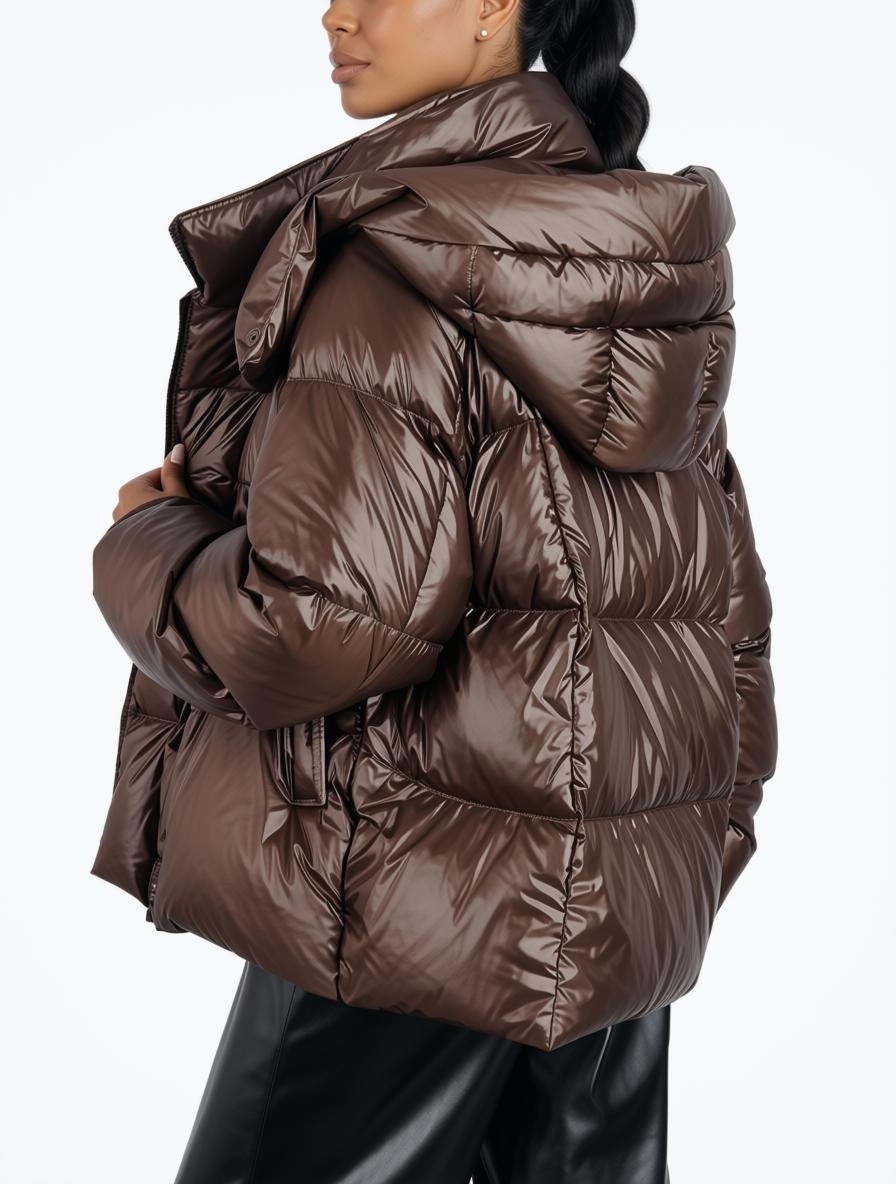 Piumino Vicolo Marrone da Donna tac0085