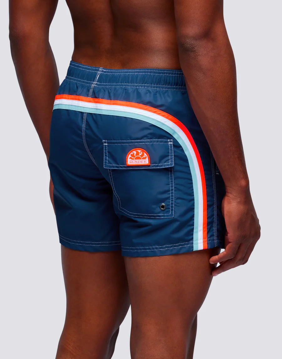 Short Sundek Navy 24 da Uomo m504bdta100